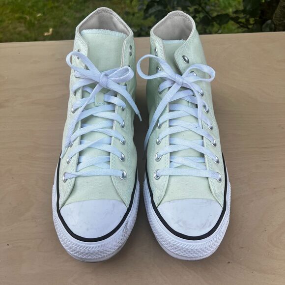Converse Chuck Taylor Cotton Canvas High Top Green Oxide Size MENS: 9 WMS: 11 - Picture 10 of 14